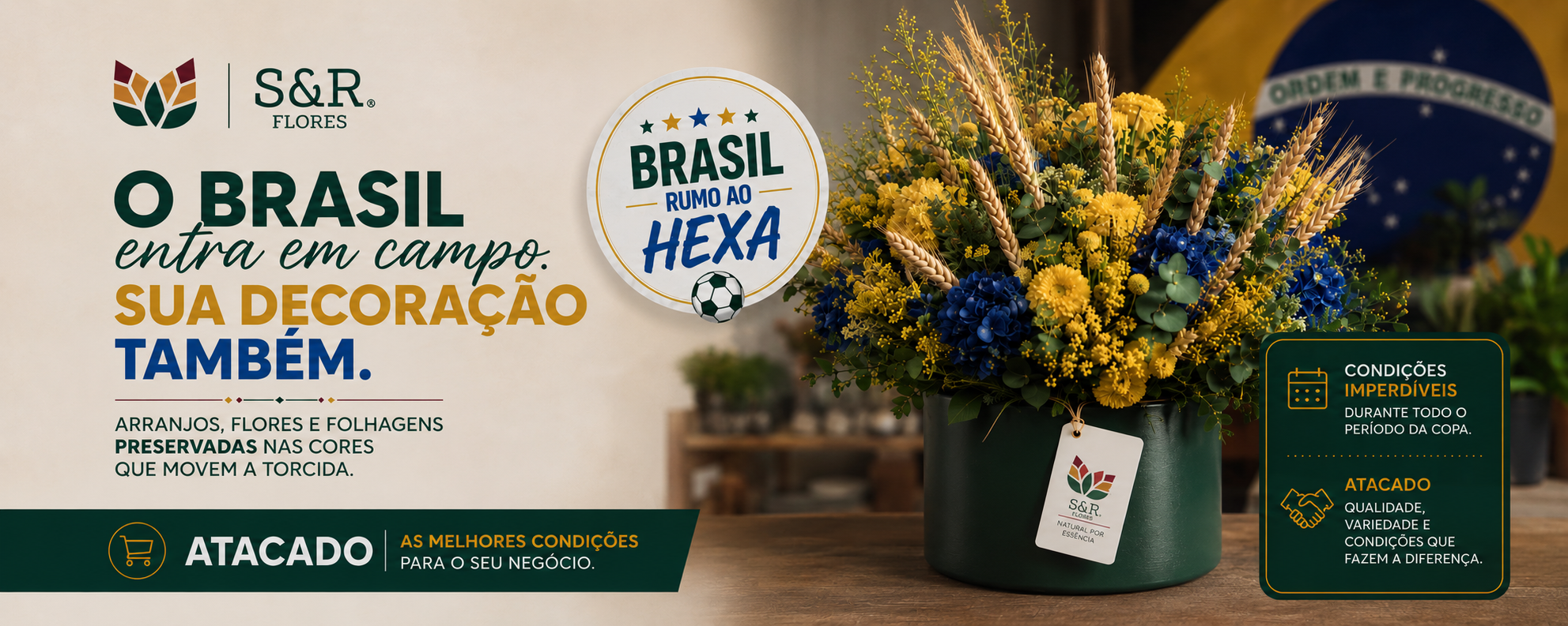 Copa – Atacado de Flores Preservadas